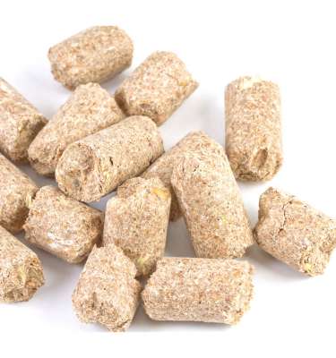 Wheat bran pellet