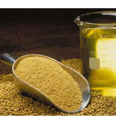 Crude degummed soya oil